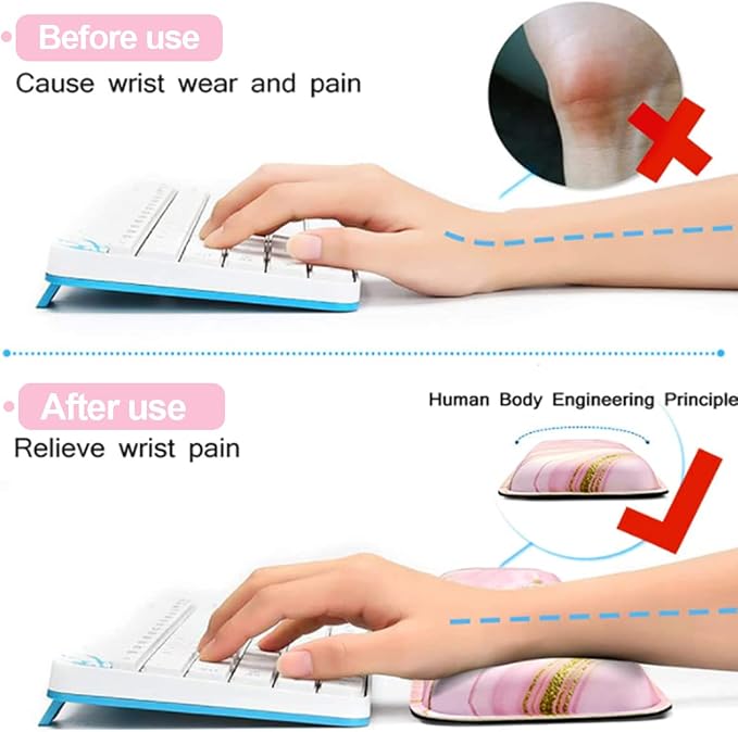 Keyboard Wrist Rest Mouse Pad Wrist Support - Image 5