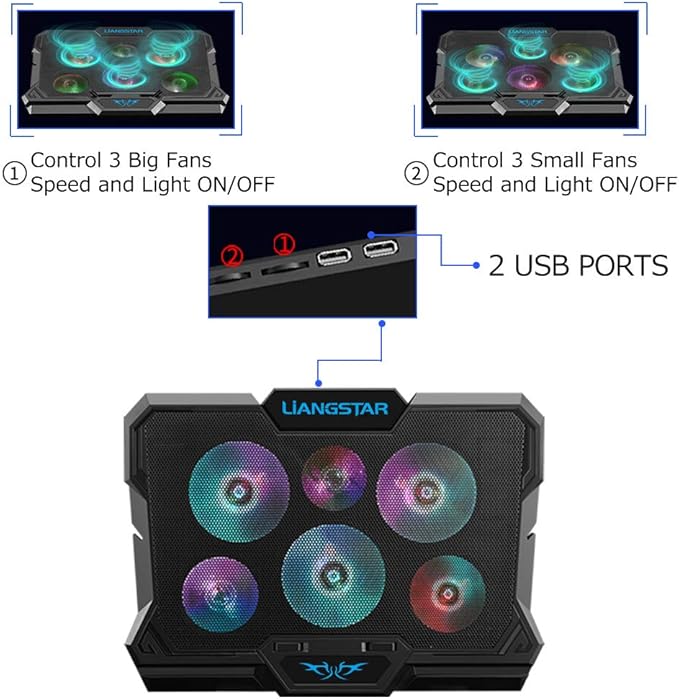 Laptop Cooling Pad, Laptop Cooler - Image 5