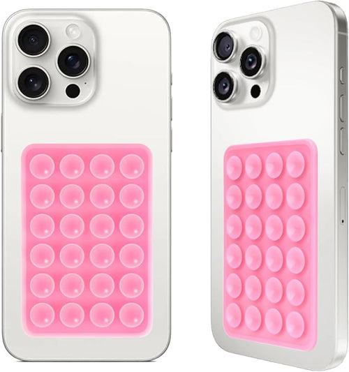 2PCS Silicone Suction Phone Case Mount, Non Slip Suction Cup Phone Mount by Giumel