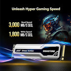 Gigastone M.2 SSD 500GB PCIe 3.0 NVMe SSD 3, 000MB/s Internal Gaming Solid - Image 2