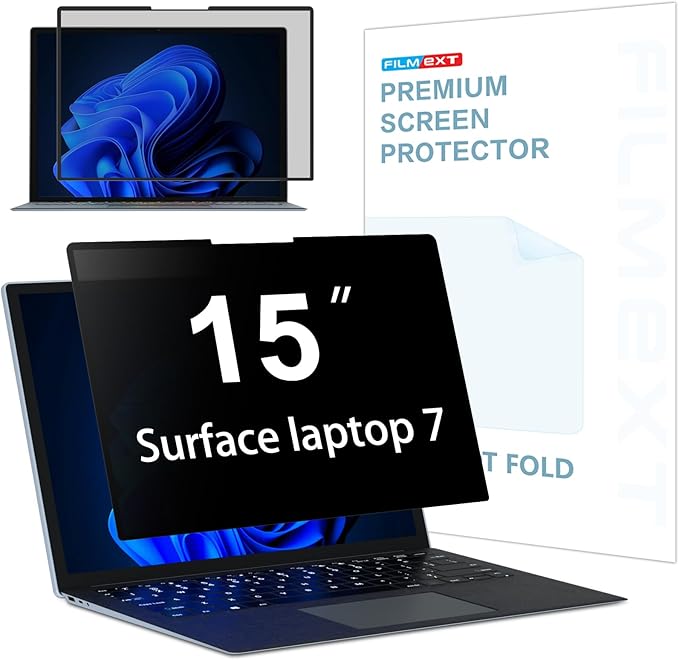 FILMEXT Privacy Screen for Microsoft Surface Laptop 15 inch 7th Model 2037/2108 by FILMEXT