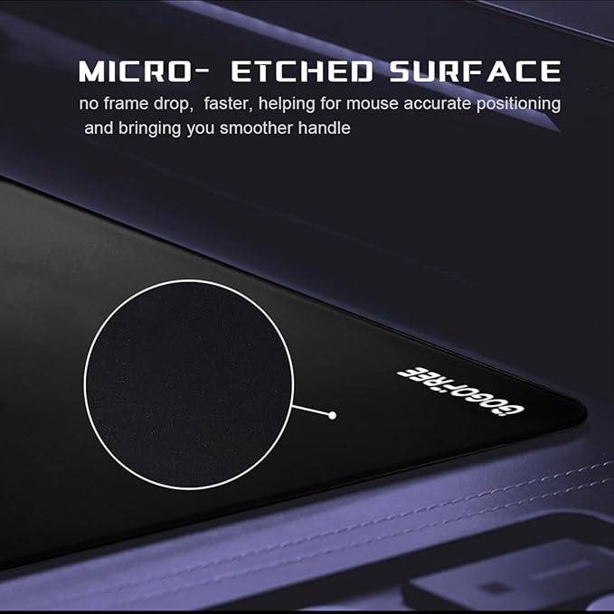 Glass Gaming Mouse Pad, Professional Esport Tempered Glass Mouse Pad - Image 4