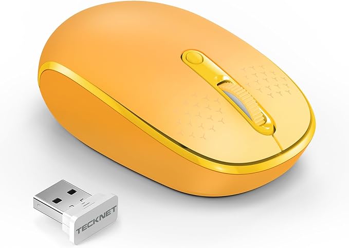 TECKNET Wireless Mouse, 2.4G Quiet Computer Mouse by Tecknet