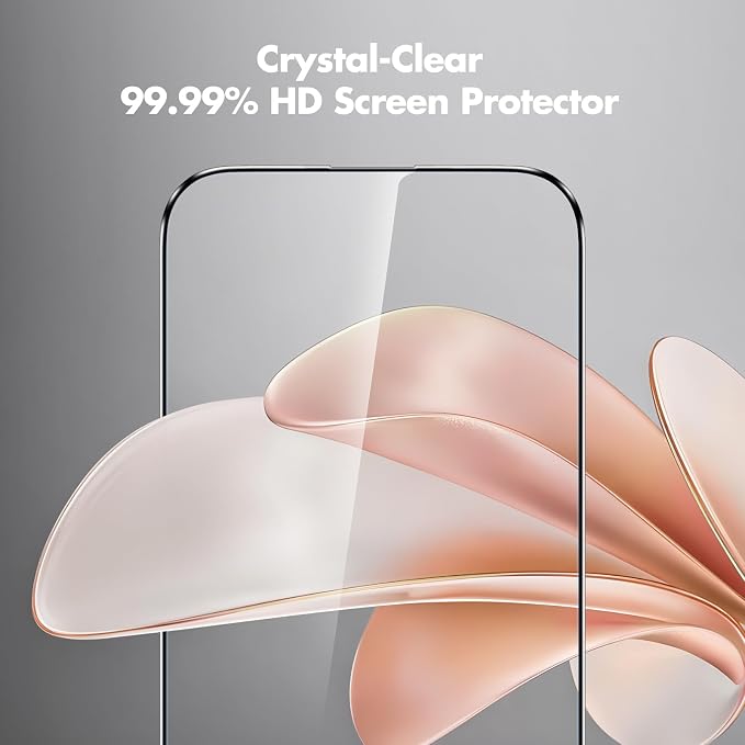 UNBREAKcable Screen Protector for iPhone 16 Pro, HD Tempered Glass Screen - Image 3