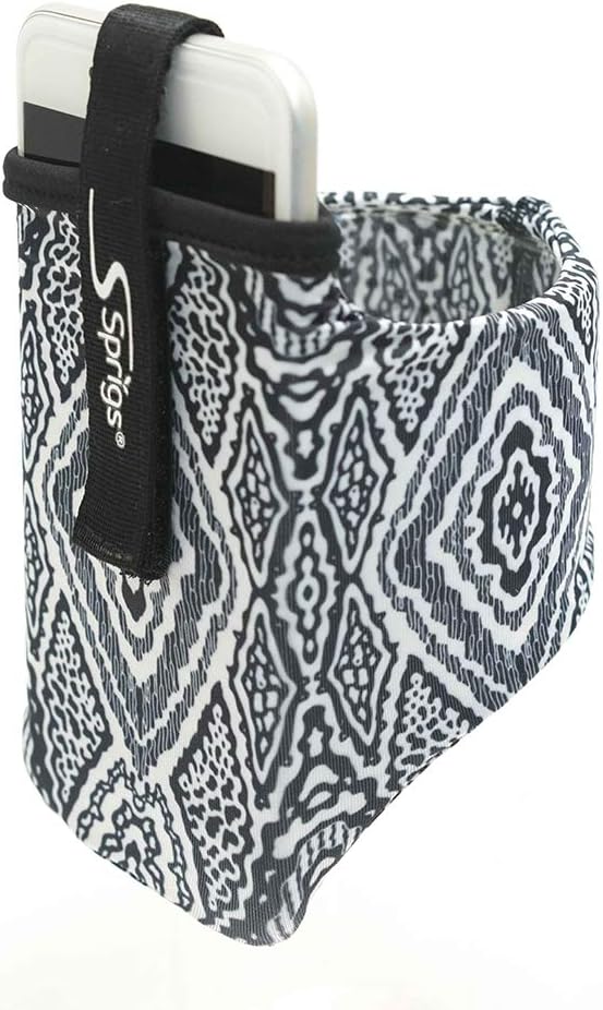 Sprigs Phone Armband Sleeve for iPhone 14, X Galaxy Z, S20 Google Pixel 7 by Sprigs