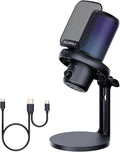 FEELWORLD VM1 Gaming PC USB Microphone Condenser Mic by Feelworld