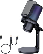 FEELWORLD VM1 Gaming PC USB Microphone Condenser Mic by Feelworld