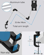 woleyi Adjustable Tablet Mount Holder, Galaxy Tabs, Nintendo Switch, 4-13" Cell - Image 5
