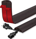Floor Cord Cover for Wires on Floor Self Adhesive Cord Hider Floor Cable by EYAYEN