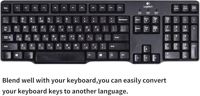 French Keyboard Stickers, Matte Vinyl Keyboard Sticker - Image 5