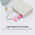 AIRMATE Portable Handheld Fan, 5 Wind Speed Adjustable, 3000mAh Battery - Image 7
