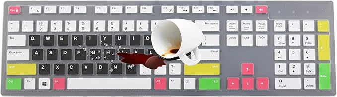 Keyboard Cover Skin for Dell KM636 KB216 KB216t KB216d KB216p Wired & Wireless - Image 7
