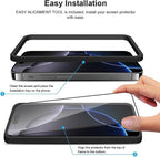 2 pack Full 9H+ Military Grade Glass Screen Protector - Image 8