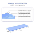 30 Pack Thermal Pads, 20×67 mm by 5 Thickness 0.5 | 1 | 1.5 | 2 | 3 mm - Image 2