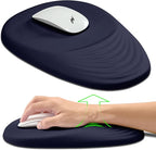Hokafenle Ergonomic Mouse Pad Wrist Support, Terraced Slope Carpal Tunnel Wrist by Hokafenle