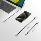 1ft USB C to USB C Cable 4Pack, 60W Short USB C Charger Cable, 12 inch Type C - Image 7