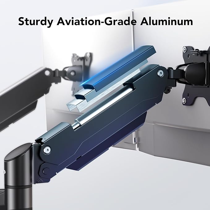 HUANUO Dual Monitor and Laptop Mount - Image 7