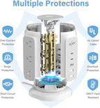 AiJoy Flat Plug Power Strip Tower - Image 7