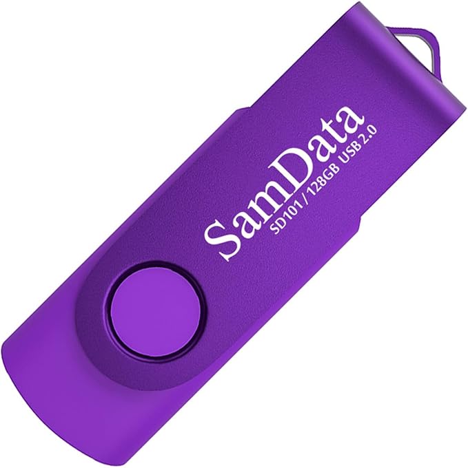 SamData 128GB USB Flash Drives 1 Pack 128GB Thumb Drives Memory Stick Jump Drive - Image 2