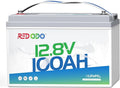 Redodo 12V 100Ah Lithium LiFePO4 Battery, Group 31 Battery Built in 100A BMS by PrimeDayRedodoSaveup55