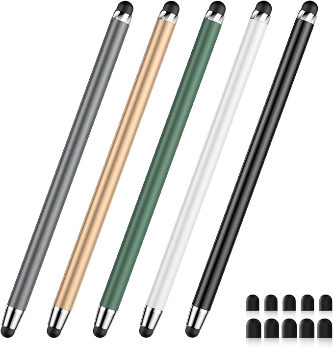 Stylus Pen for Touchscreen, 2-in-1 Stylus Pen for iPad, High Sensitivity by DAXINGXING