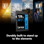 Lexar 128GB High-Performance 800x PRO SD Card, - Image 7