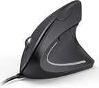 TECKNET Wired Mouse, 6400 DPI Ergonomic Mouse 6 Buttons Silent Mouse 4 by Tecknet