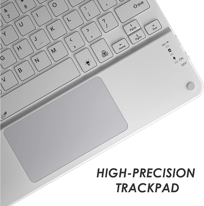 TouchPad Keyboard case for 9", 2-in-1 Bluetooth Wireless Keyboard - Image 5