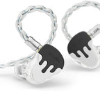 BASN BmasterX in Ear Audio Monitor, Hybrid 6 Drivers IEM Earphones by BASNAudio