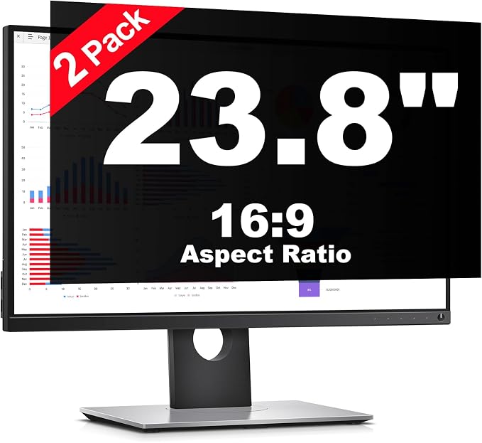23.8 Inch Computer Privacy Screen Protector by DNZPFU