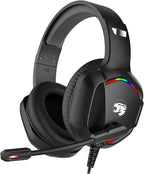Gaming Headset with Microphone for Pc, Xbox One Series X/s, Stereo Wired Noise by IMYB