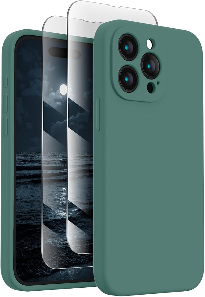 FireNova Designed for iPhone 15 Pro Max Case, Silicone Upgraded Phone Case with by FireNova