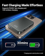 for Magsafe Portable Charger, Aluminum Alloy Small 10000mAh 20W PD Magnetic - Image 4