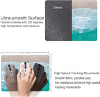 Beach Mouse Pad Custom Design, Square Waterproof Non-Slip Rubber Base Mouse Pad - Image 3