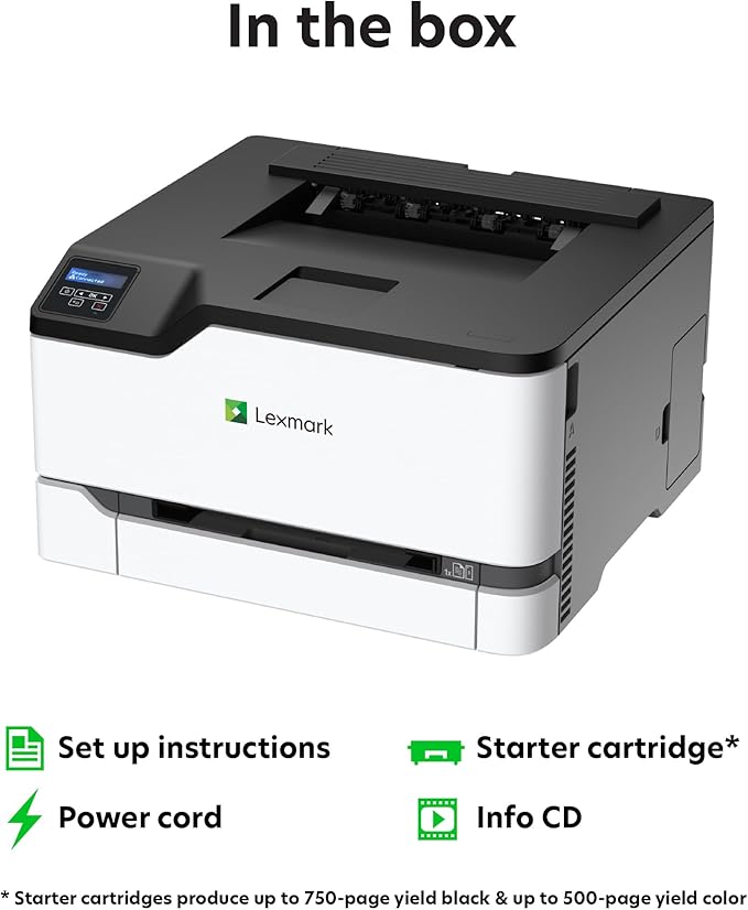 Lexmark CS331dw Color Laser Printer - Image 4