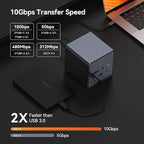 TobenONE USB C Docking Station Dual/Triple Monitors - Image 6