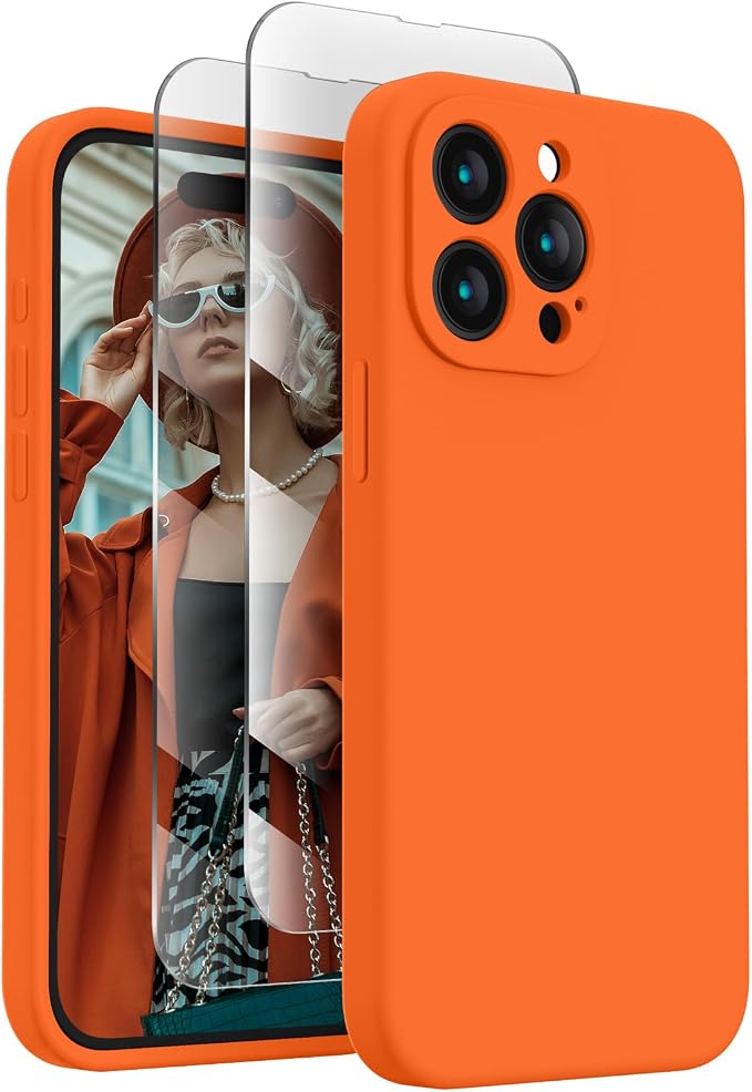 FireNova Designed for iPhone 15 Pro Max Case, Silicone Upgraded Phone Case with by FireNova