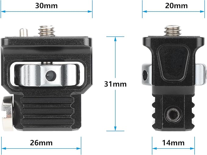 CAMVATE Anti-Twist 1/4"-20 Adapter - Image 4