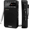 PRUNUS J-166 Portable Radio AM FM, Battery Operated Radio by PRUNUS