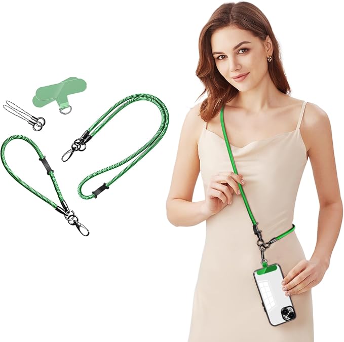 Cell Phone Lanyard Holder Anti Theft Crossbody Phone Wrist & Neck Strap by Fajocru