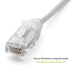 TRUECABLE Cat6 Component Rated Patch Cable, Unshielded, 28AWG Solid Copper - Image 6