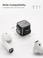 6 Pack Magnetic Cable Clips Cord Holder, Under Desk Cable Management, JOYROOM - Image 7