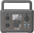 ALLWEI Portable Power Station 500W, 512Wh LiFePO4 Battery, UPS Function by ALLWEI