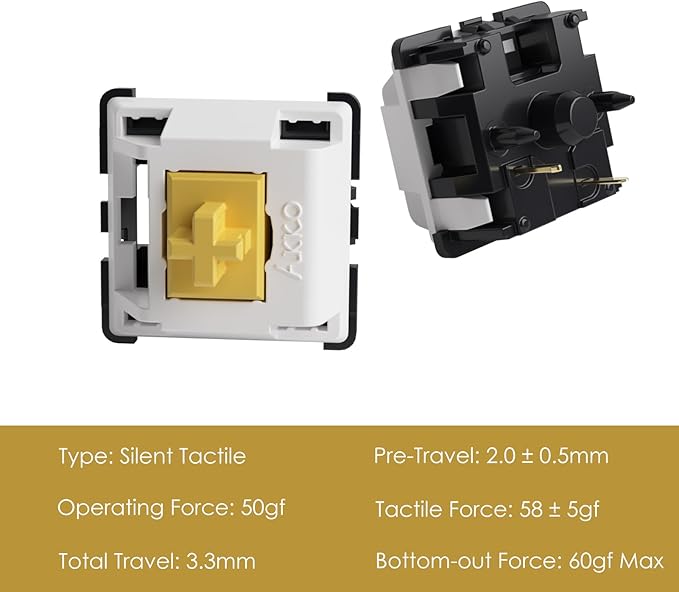 Akko V3 Penguin Tactile Silent Keyboard Switch - Image 5