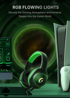 CM7002 Gaming Headset for PS5, Xbox Series, Surround Sound RGB Gaming Headphones - Image 3