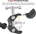Camera Clamp Mount with Dual Ballhead Magic Arm, Aluminum Camera Mount Super - Image 7