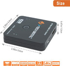 J-Tech Digital 8K HDMI 2.1 Mini Switch 2 in 1 Out 48Gbps 8K 60Hz 4K 120Hz HDR / - Image 6