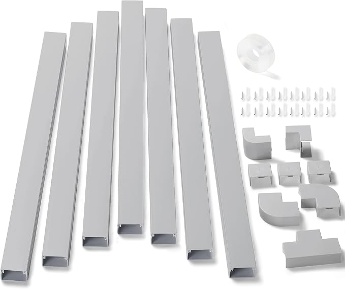 126in Cord Hider Kit, ZhiYo Wire Hiders by ZhiYo