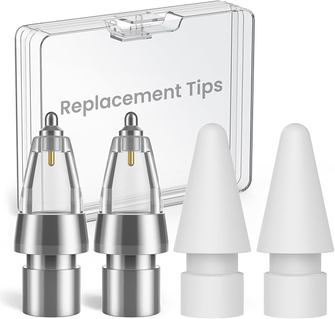 Delidigi 4 Packs Replacement Tips Compatible by Delidigi