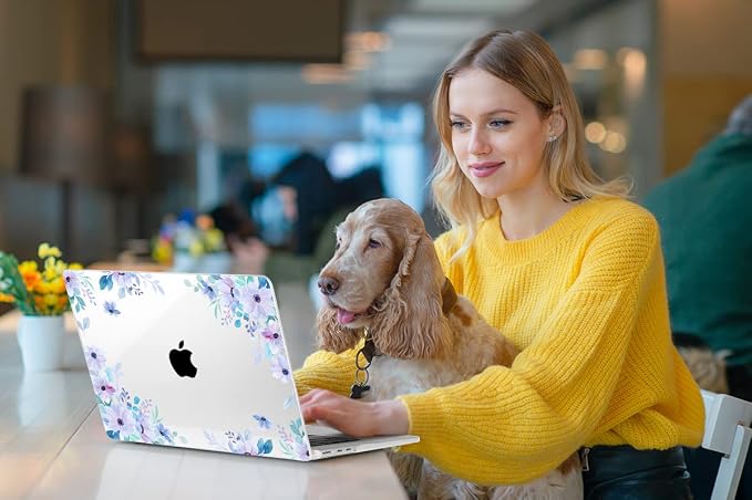 MEEgoodo Case for MacBook Air M4/M3/M2 13.6 inch 2025 2024 2022, Fit Model - Image 6